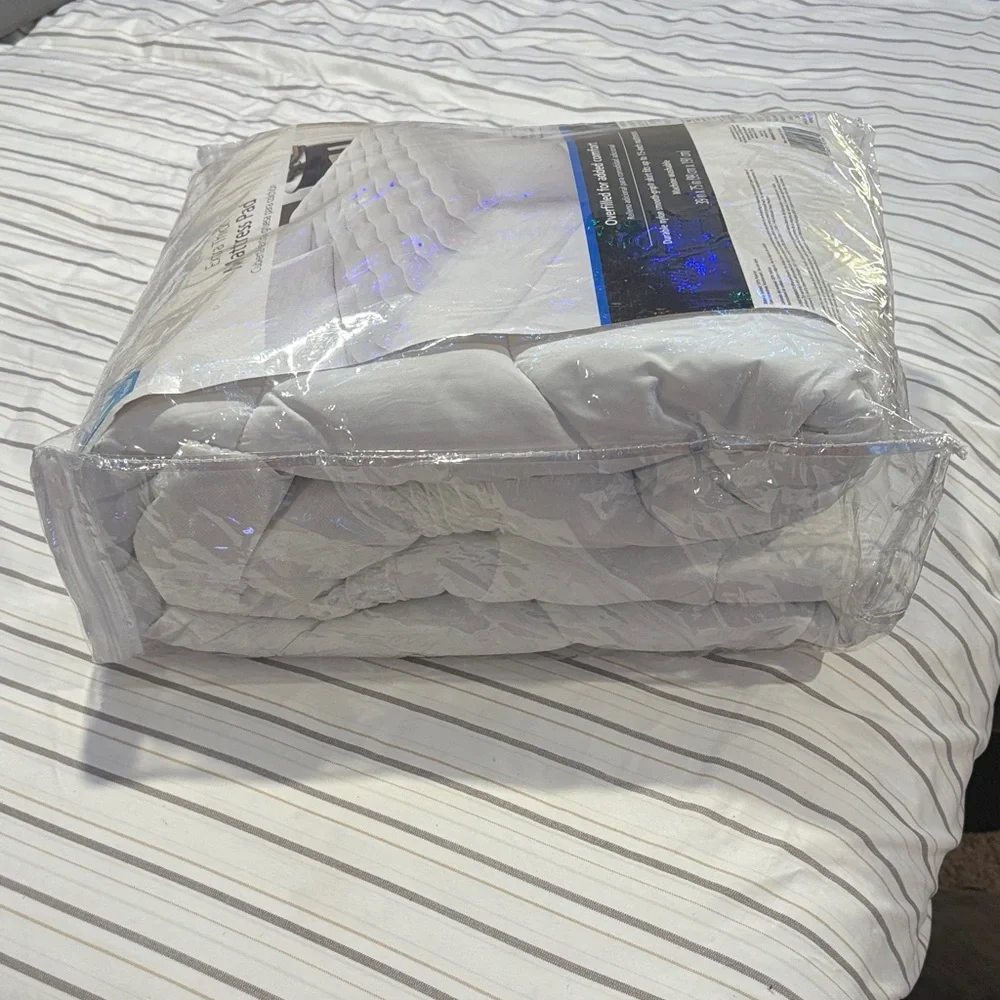 Mainstays Twin Extra Thick Mattress Pad - White